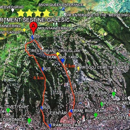 Apartman Sestine Загреб Екстериор снимка